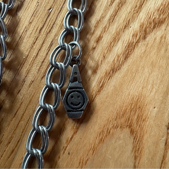 Vintage friendship necklace silver puzzle piece girl a friend till chain clasp - Picture 5 of 10